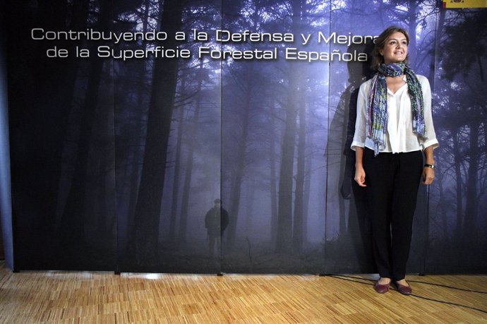 La ministra Isabel García Tejerina presenta la campaña de incendios 2014