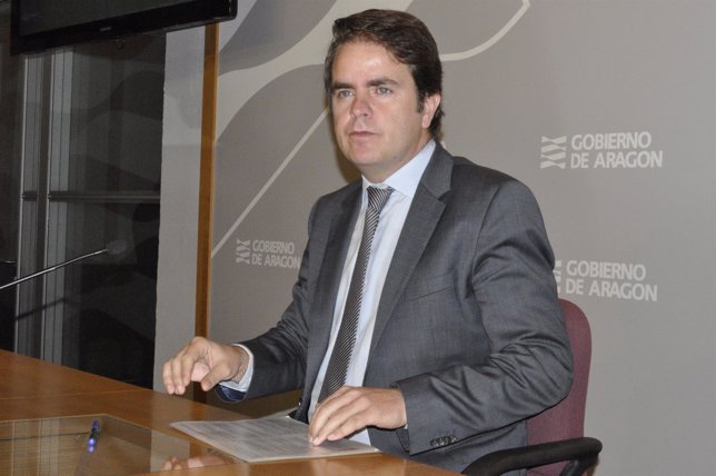 El consejero de Presidencia y Justicia de Aragón, Roberto Bermúdez. 