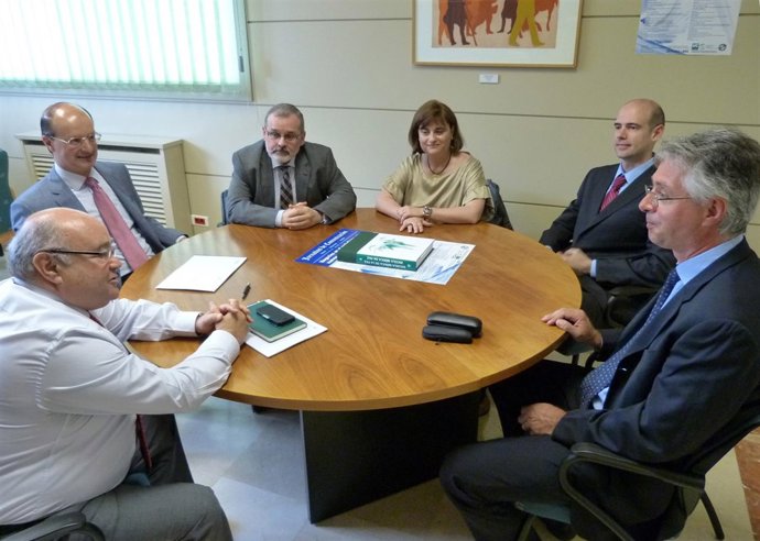 Recepción de Cesare Robotti