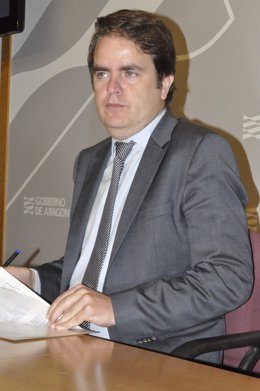 El portavoz del Gobierno de Aragón, Roberto Bermúdez de Castro. 