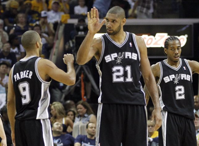 Duncan, Parker  y Leonard