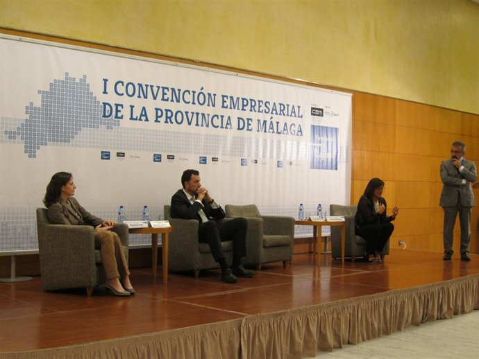Mesa redonda en la I Convención Empresarial de la Provincia de Málaga