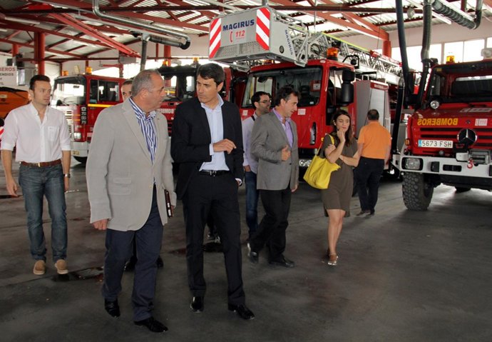 Pedro Fernández, alcalde de Baza, y Francisco Maldonado, diputado provincial