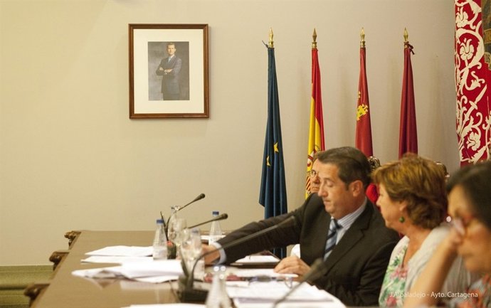 Imagen del Pleno ordinario en Cartagena