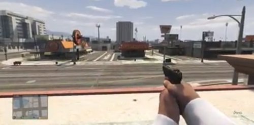 Así es GTA V en primera persona
