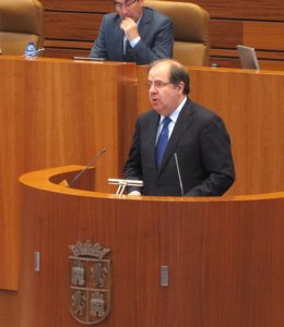 El presidente de la Junta, Juan Vicente Herrera, en el Debate de Política Genera