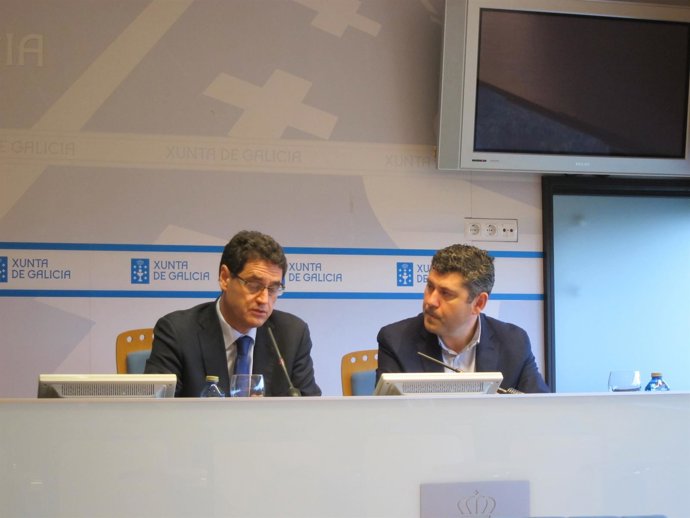 Tomás Fernández-Couto y Ovidio Rodeiro en rueda de prensa