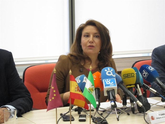 La delegada del Gobierno en Andalucía, Carmen Crespo