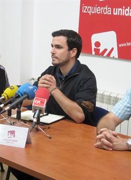 El diputado de Izquierda Unida Alberto Garzón