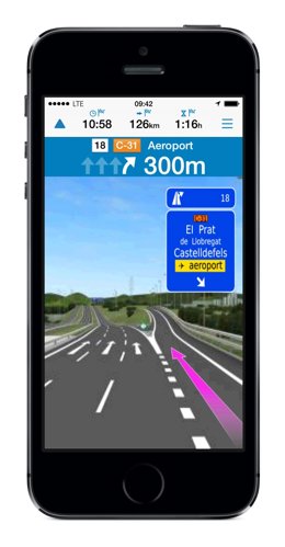 Aplicación de Garmin para smartphone