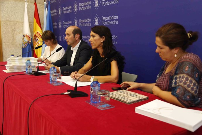 Rueda de prensa del presidente de la Diputación de Pontevedra