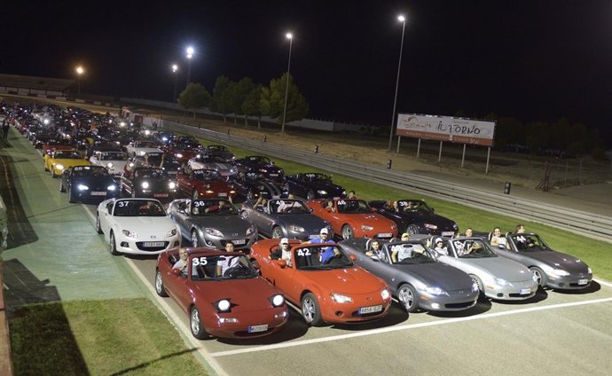 Concentración de Mazda MX-5