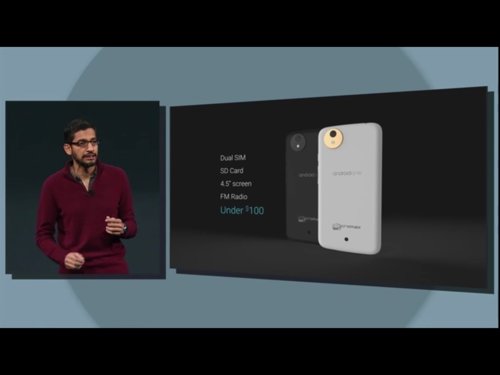 Google anuncia AndridOne, una plataforma para móviles 'lowcost'