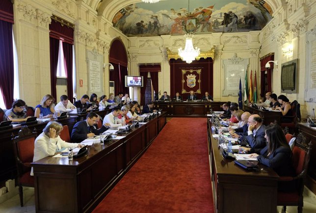 Pleno municipal Ayuntamiento Málaga de mayo, De la Torre