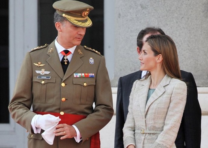 Felipe VI y Letizia Ortiz