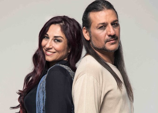 Dioni MArtín y Ángela Muñoz (Camela)