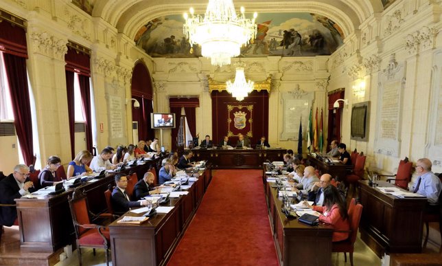 Pleno del Ayuntamiento de Málaga de junio