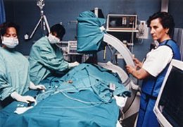 Intervención quirúrgica.