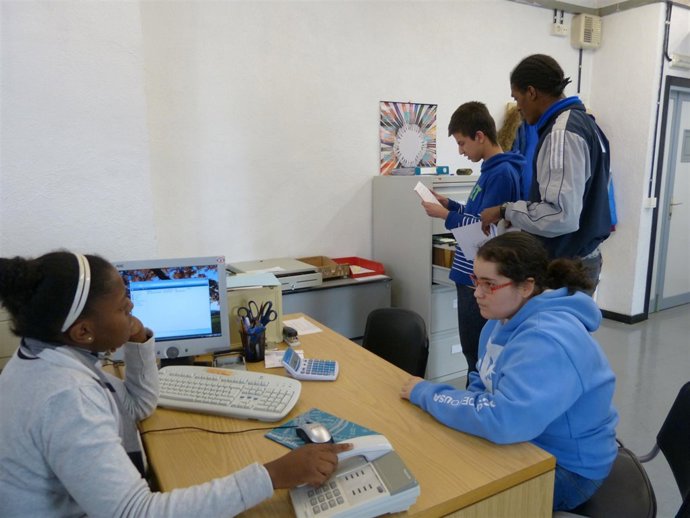 Alumnos del Instituto Cuatro Vientos