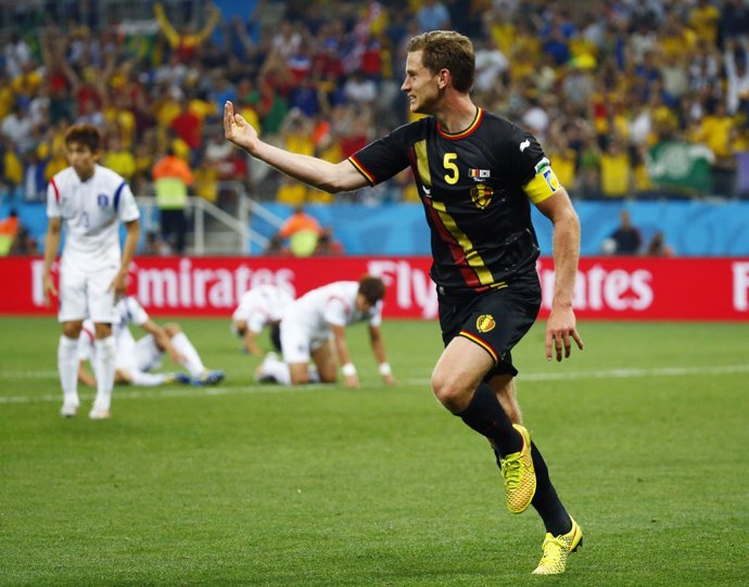 Bélgica gana a Corea del Sur