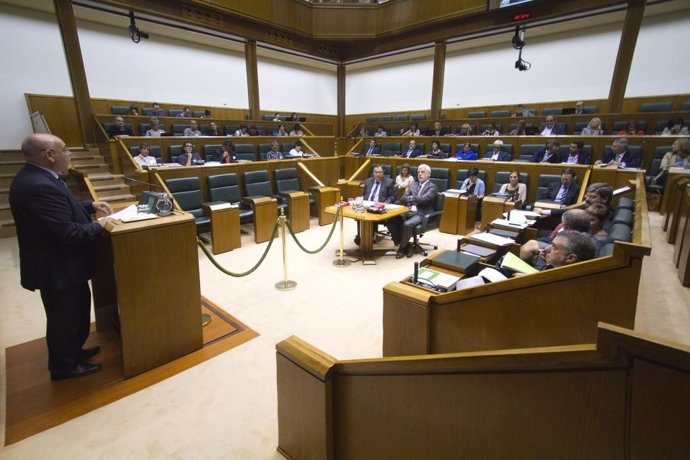 Pleno de Fiscalidad en el Parlamento vasco