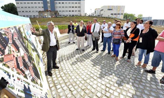 Visita obras Parque Cazoña