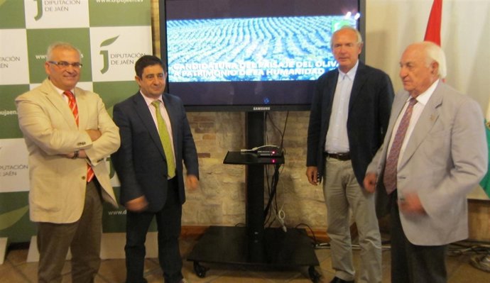 Manuel Parras, Francisco Reyes, Francisco Casero y Juan Ramón Guillén