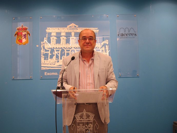 Valentín Pacheco, Alcalde En Funciones De Cáceres