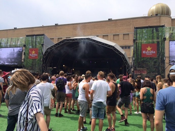 Sónar de Día en el recinto de Fira de Barcelona en Montjuïc