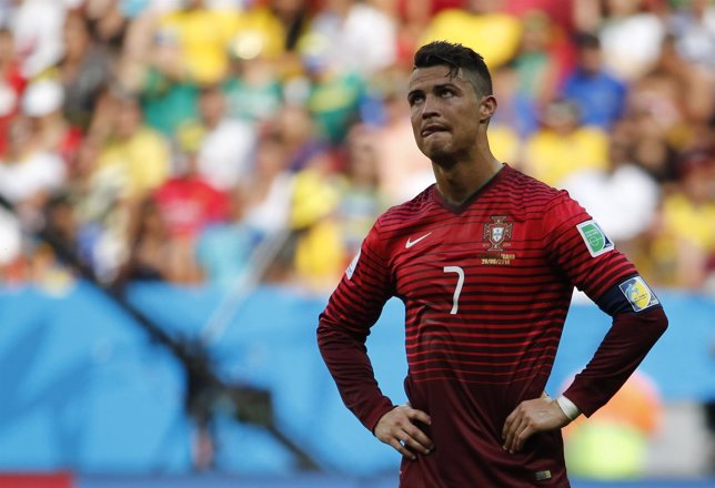 Cristiano Ronaldo en el Mundial de Brasil