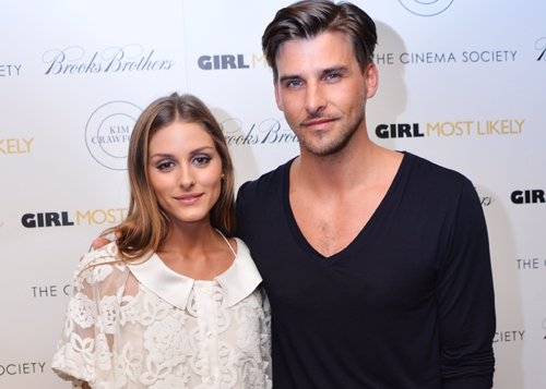  Olivia Palermo And Model Johannes Huebl 