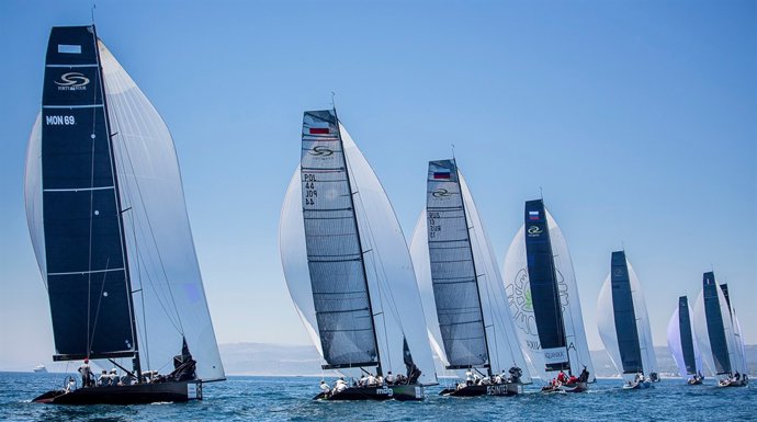 La flota en la RC44 Puerto Sotogrande Cup