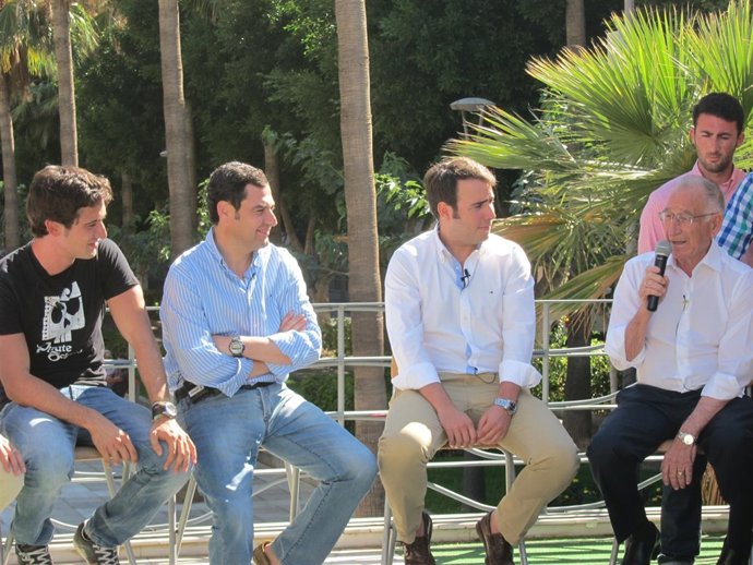 Moreno, en su acto con NNGG Andalucía en Almería