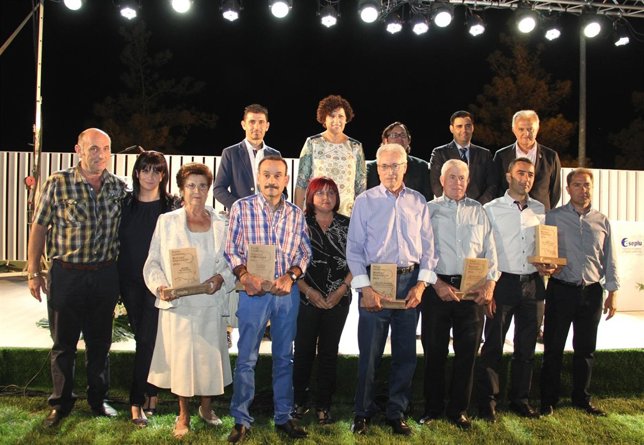 Foto de los premiados