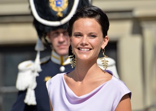 Sofia Hellqvist attends the wedding of Princess Ma