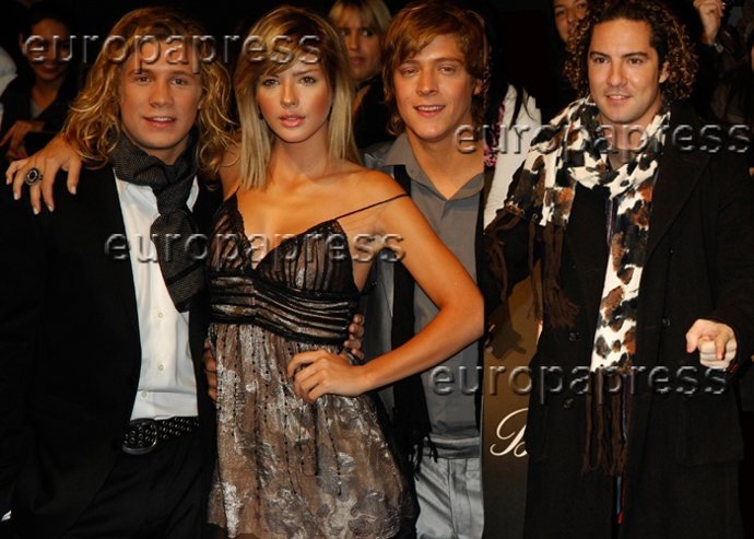 David Bisbal y la china suarez 