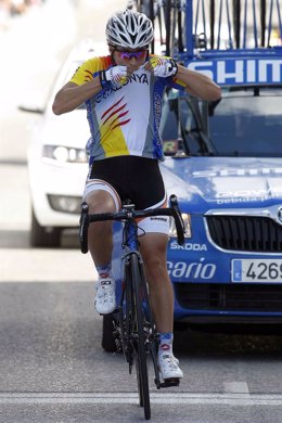 La ciclista española Anna Ramírez