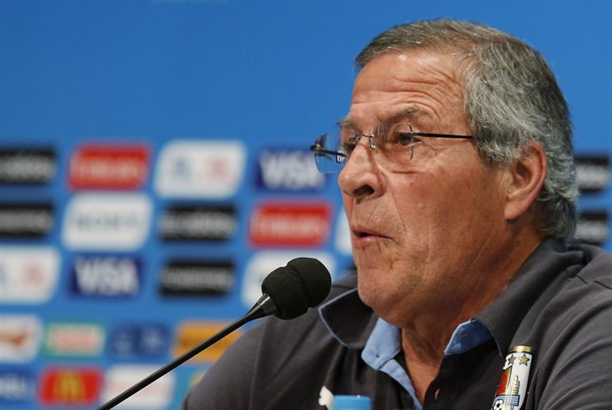 Óscar Washington Tabárez, seleccionador de Uruguay