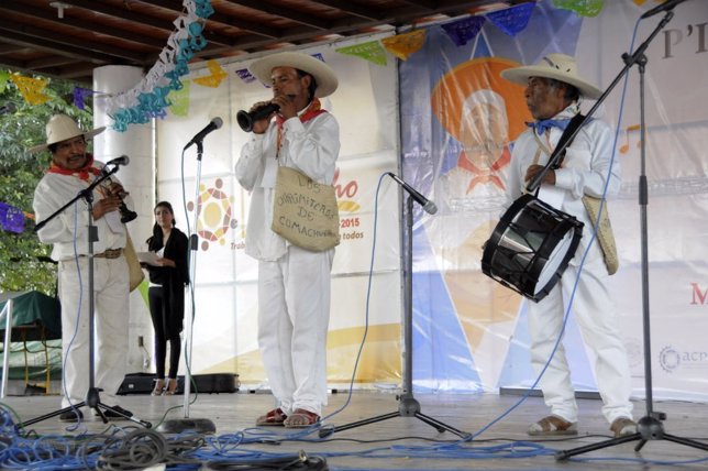 Encuentro P’indekua P’urhe, que se ha celebrado en Paracho (Michoacán, México).