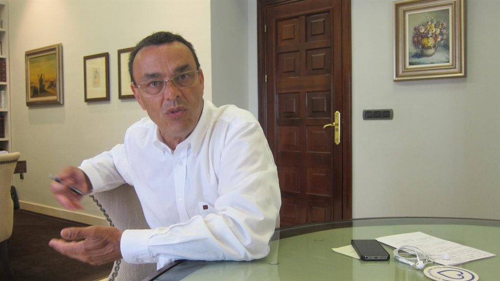 El presidente de la Diputación de Huelva, Ignacio Caraballo.