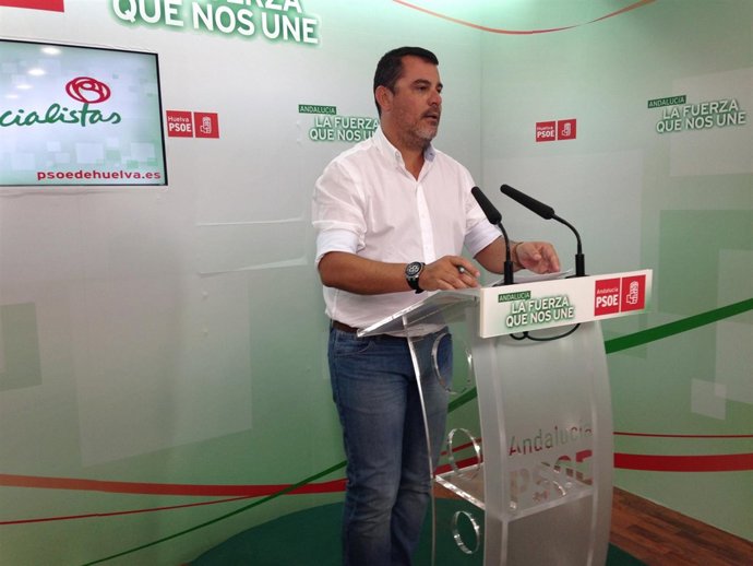 El secretario de Organización del PSOE de Huelva, Jesús Ferrera.