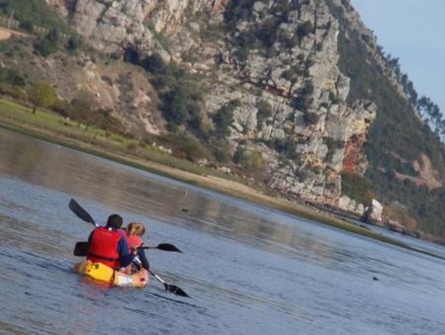 Piragüismo en el Tajo, piragua