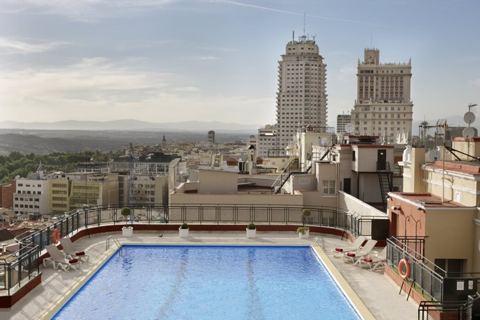 Terraza del Hotel Emperador