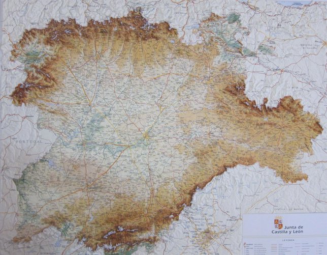Mapa de Castilla y León