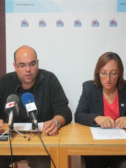 Rubén Cela y Rosana Pérez (BNG)