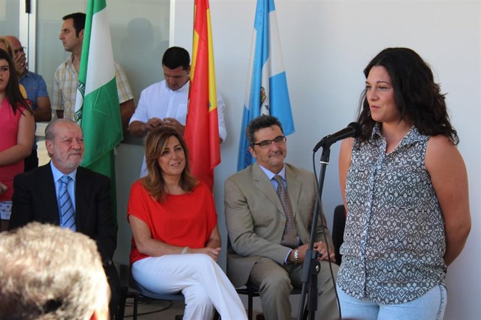 Gutiérrez Limones durante la inauguración del nuevo centro de Proyecto Hombre.
