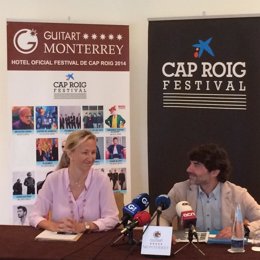 Cristina Cabañas y J.Guiu presentan el Festival de Cap Roig