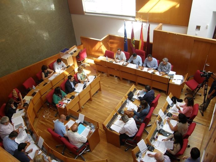 Imagen del Pleno del Ayuntamiento de Lorca