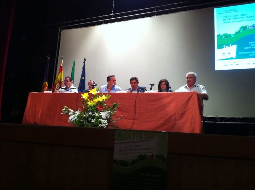 Inauguración de las jornadas organizadas por Fibgar en Cazorla (Jaén)
