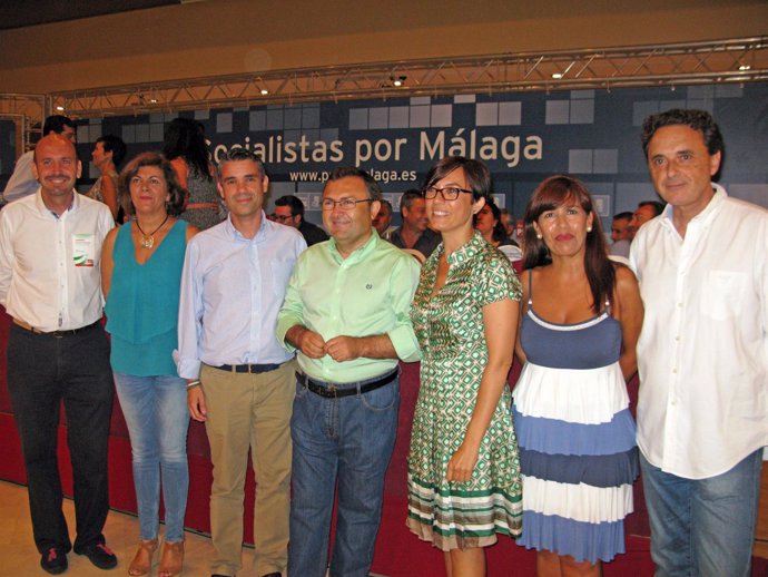 Miguel Ángel Heredia, María gámez, PSOE Málaga